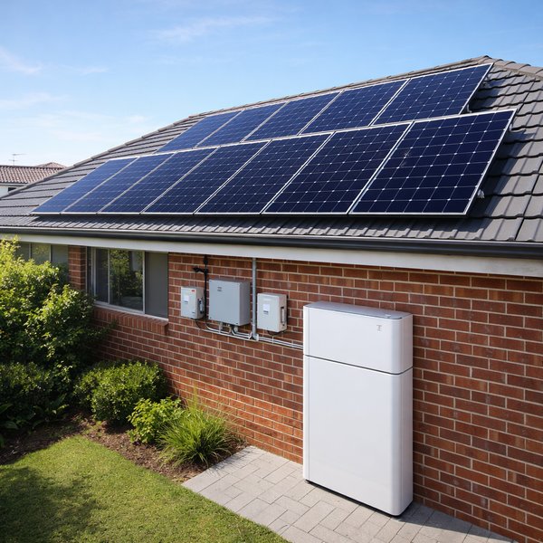 Solar battery safety compliance upgrade showing correct isolation, protection, and ventilation components – Ares Energy & Electricals
